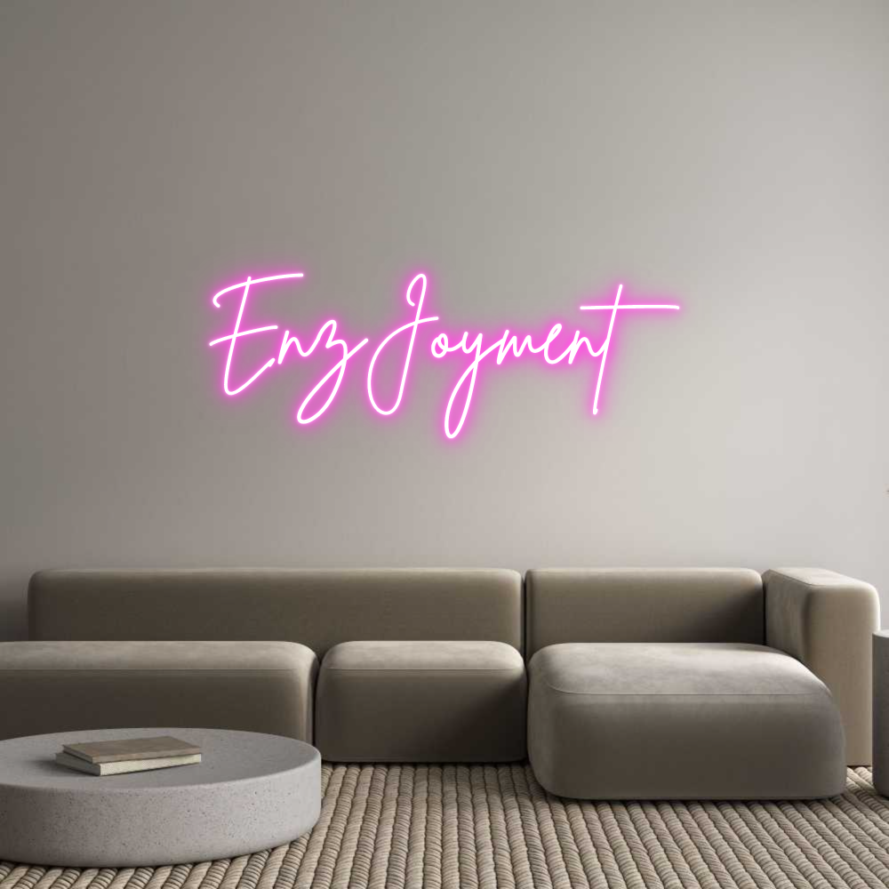 Custom Neon Sign Online Editor EnzJoyment
