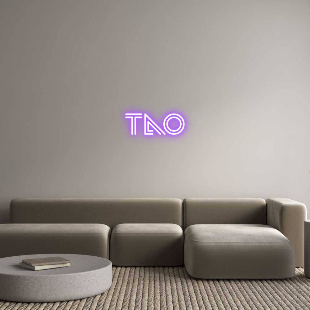 Custom Neon Sign Online Editor Tao