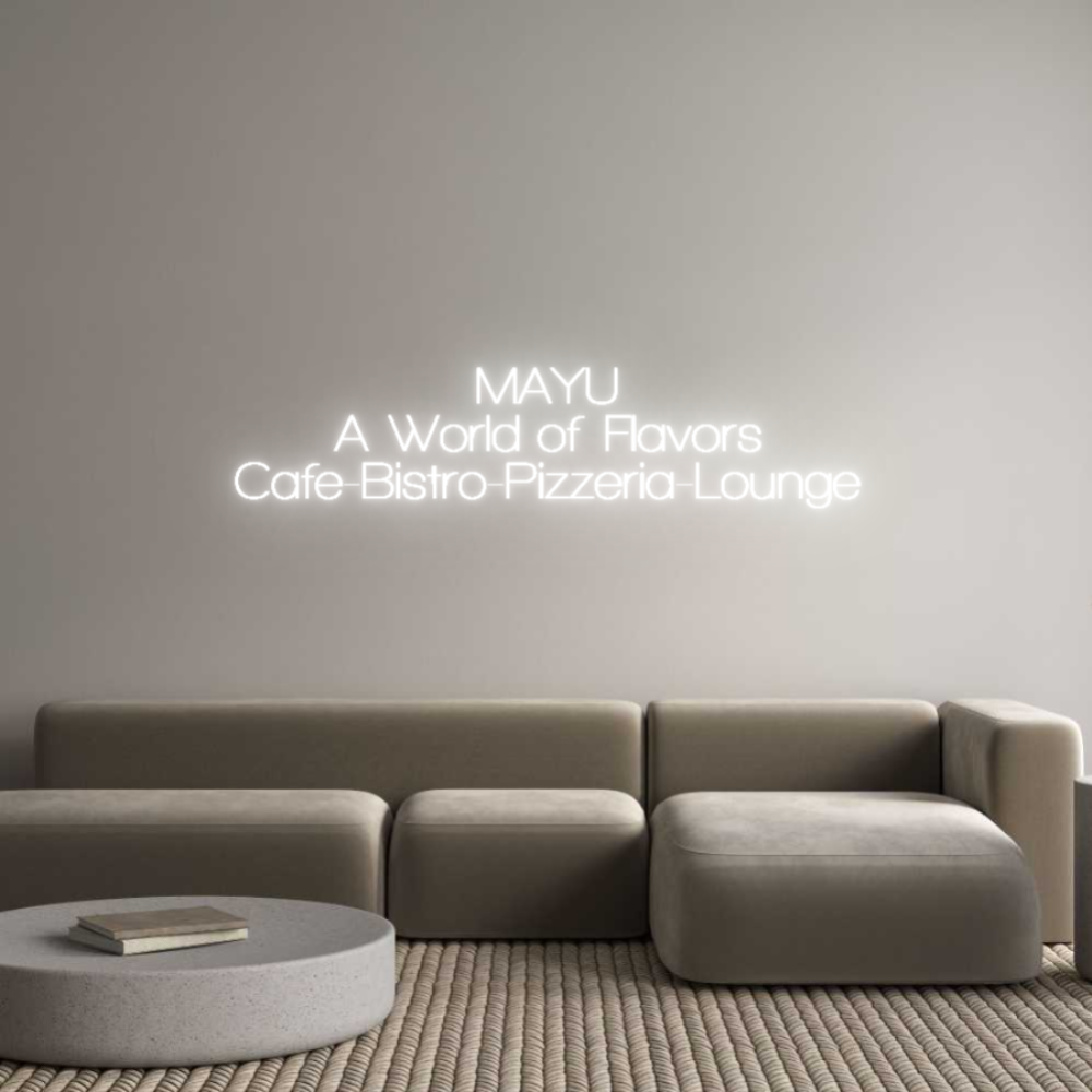 Custom Neon Sign Online Editor MAYU
A World...