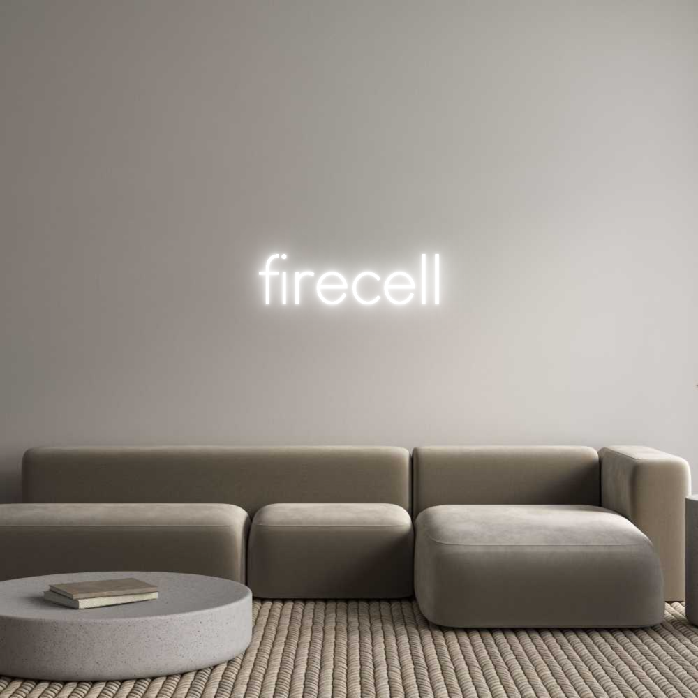 Custom Neon Sign Online Editor firecell