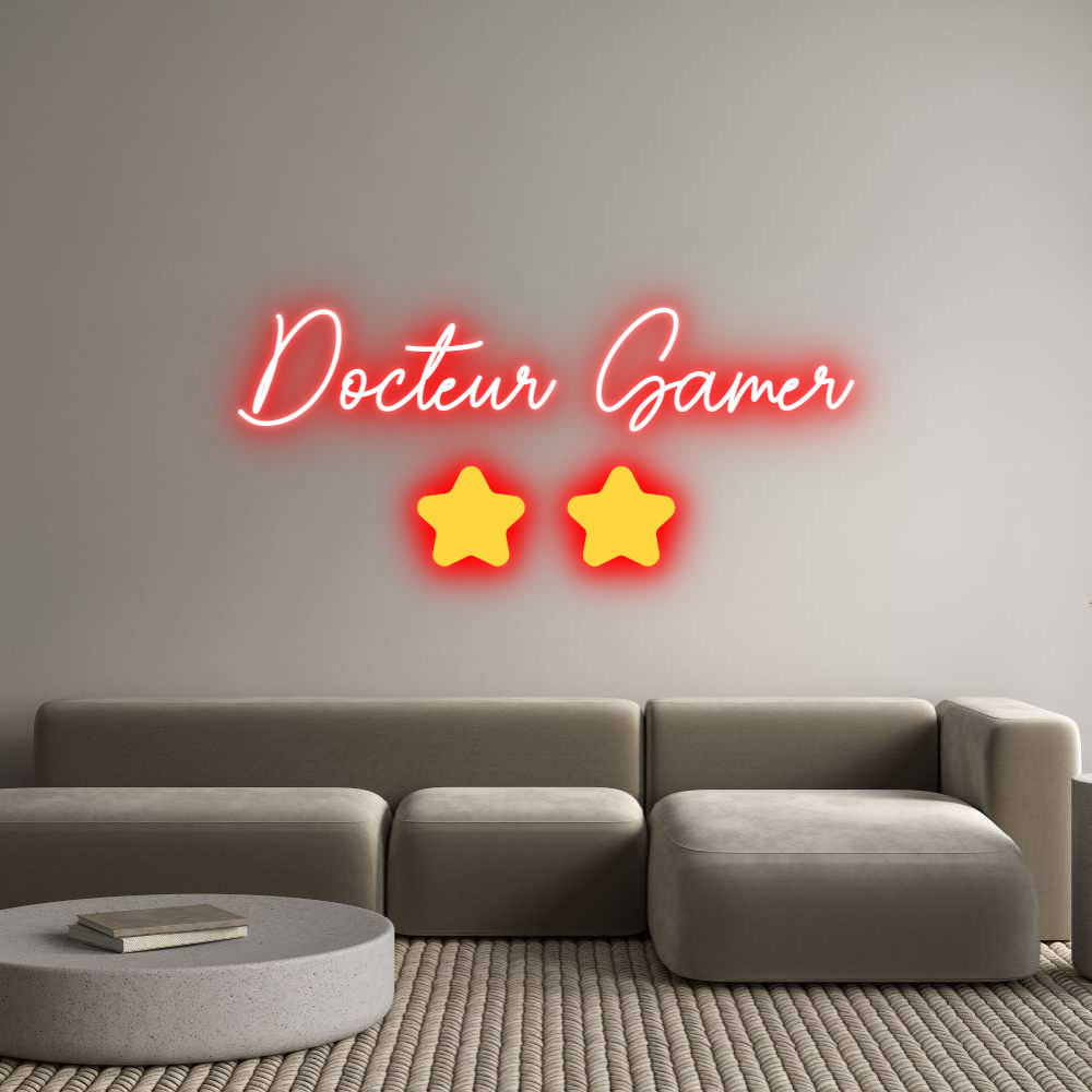 Custom Neon Sign Online Editor Docteur Gamer...