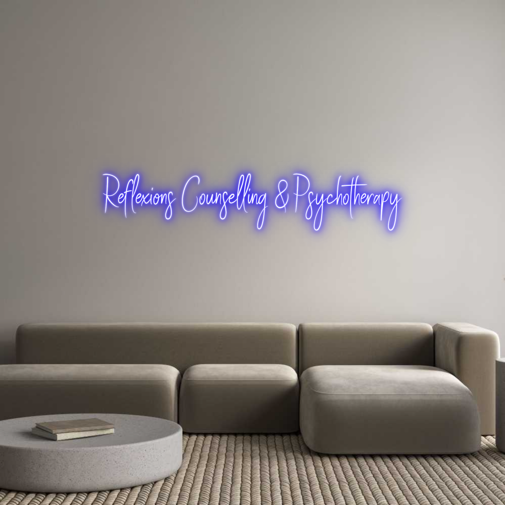 Custom Neon Sign Online Editor Reflexions Co...
