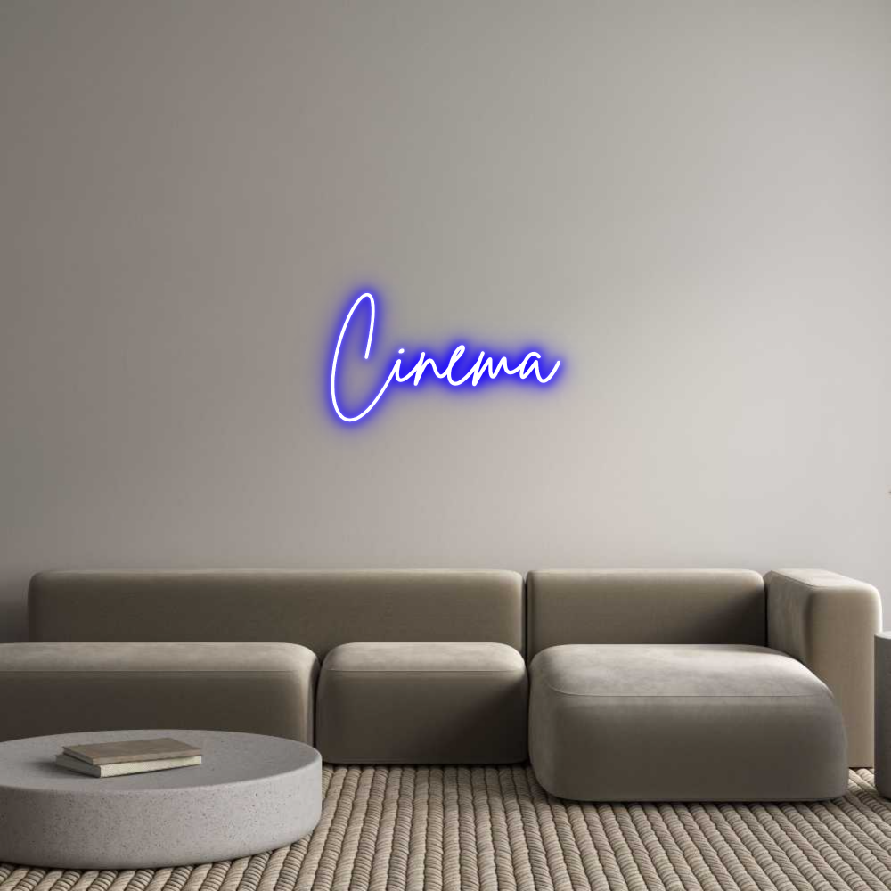 Custom Neon Sign Online Editor Cinema