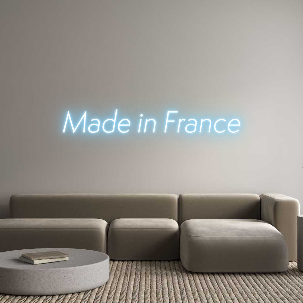 Custom Neon Sign Online Editor Made in France