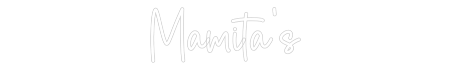 Custom Neon Sign Online Editor Mamita's