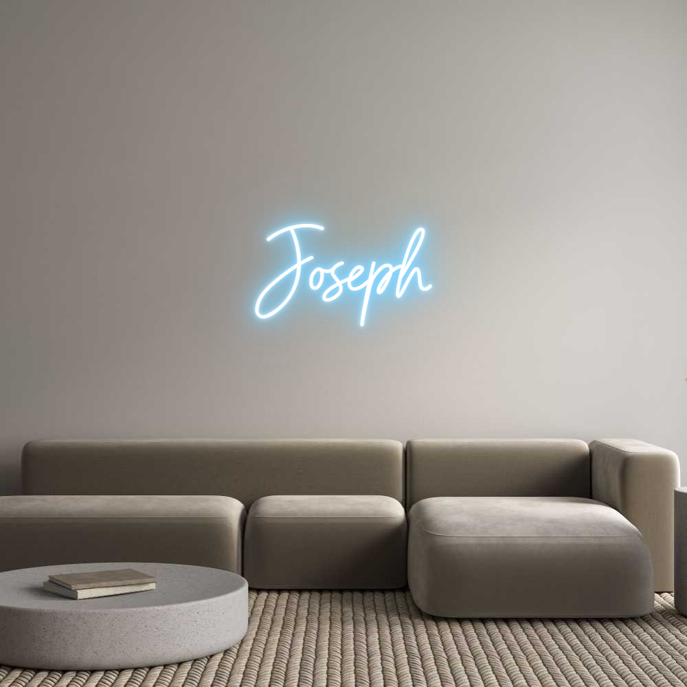Custom Neon Sign Online Editor Joseph