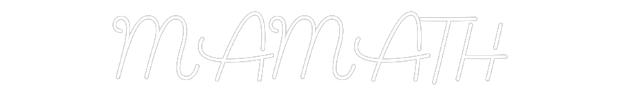 Custom Neon Sign Online Editor MAMATH