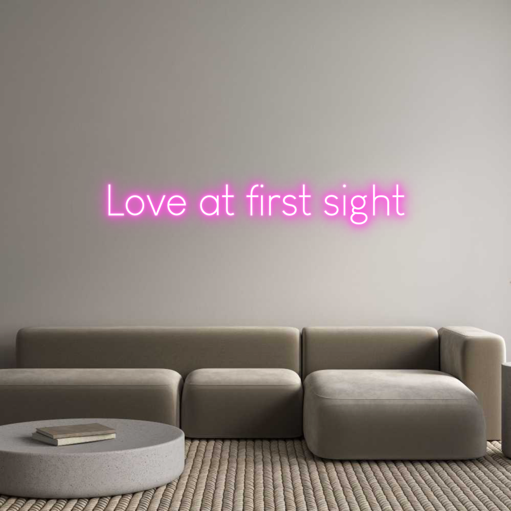 Custom Neon Sign Online Editor Love at first...