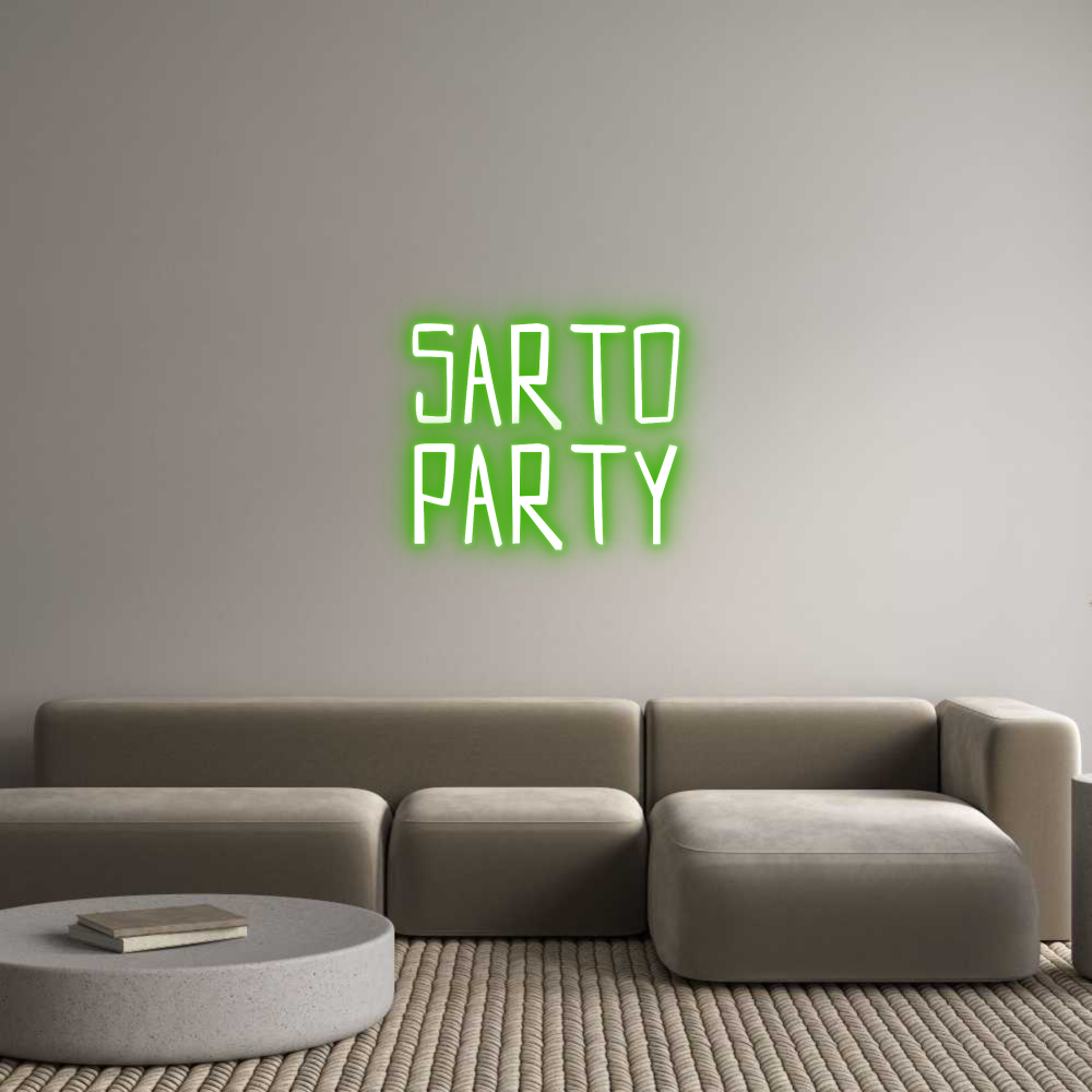 Custom Neon Sign Online Editor SARTO
PARTY