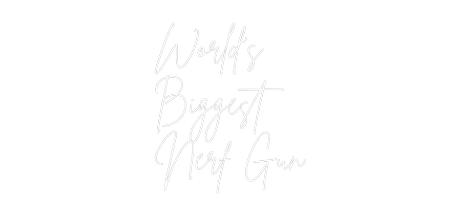 Custom Neon Sign Online Editor World's
Bigg...