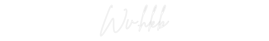 Custom Neon Sign Online Editor Wv.hkb