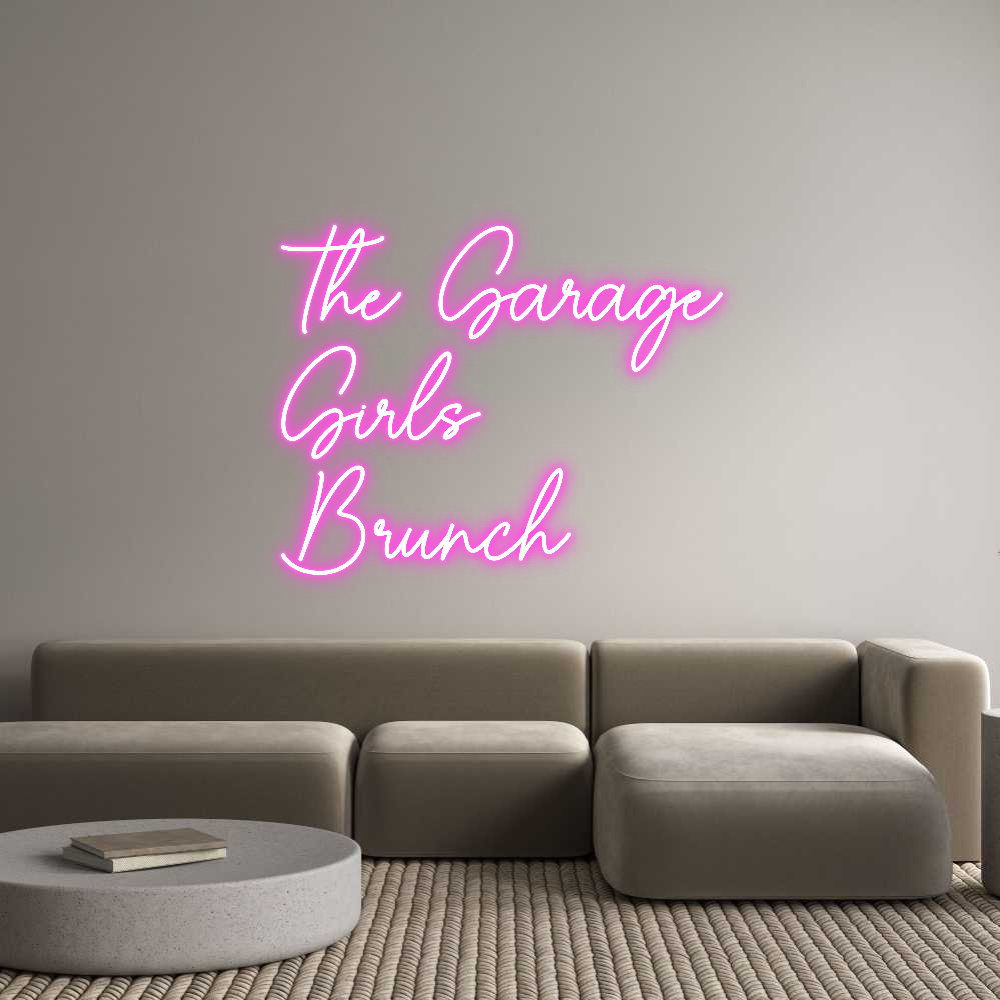 Custom Neon Sign Online Editor The Garage
G...