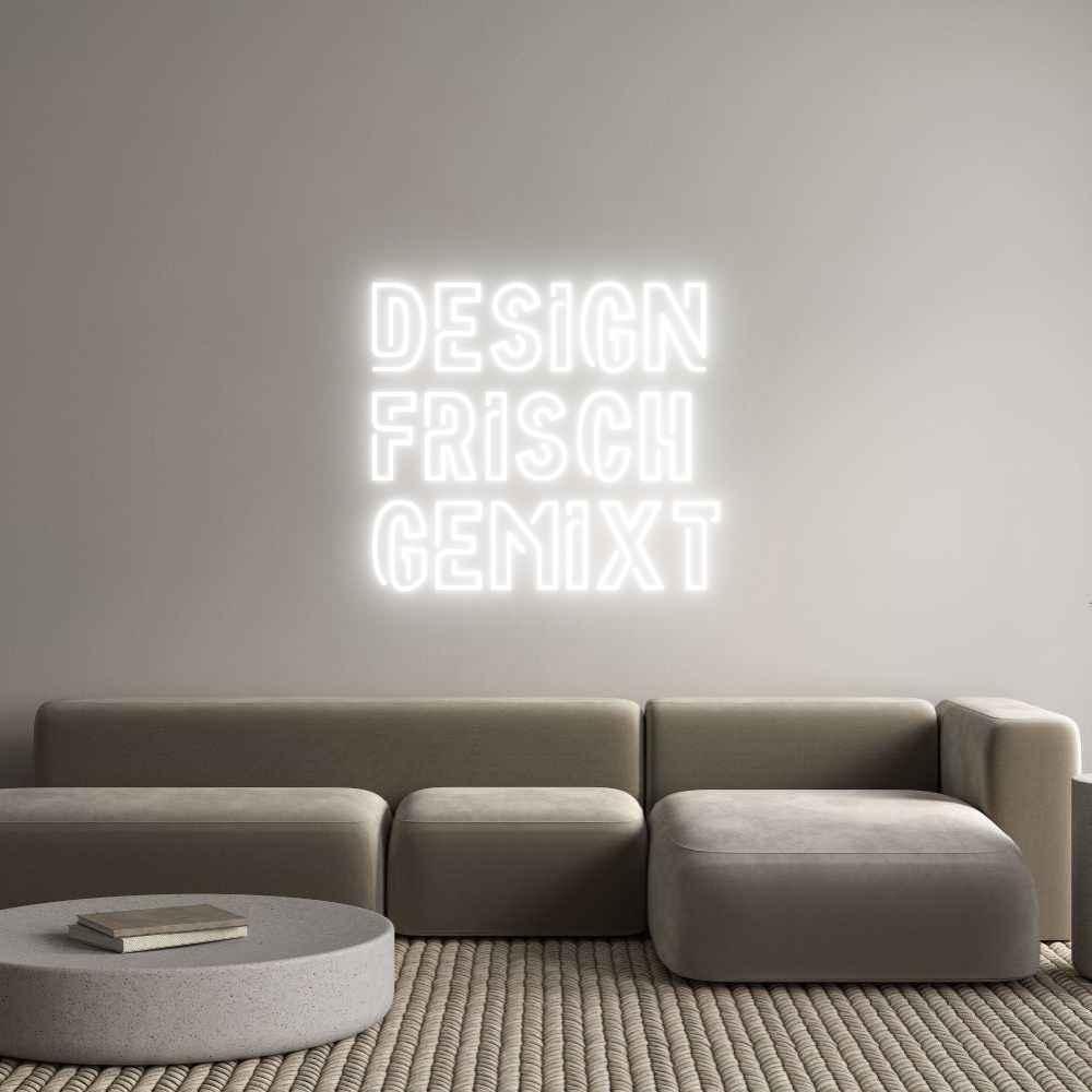 Custom Neon Sign Online Editor DESIGN
FRISC...