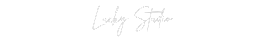 Custom Neon Sign Online Editor Lucky Studio