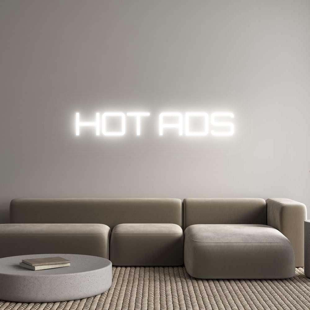 Custom Neon Sign Online Editor HOT ADS