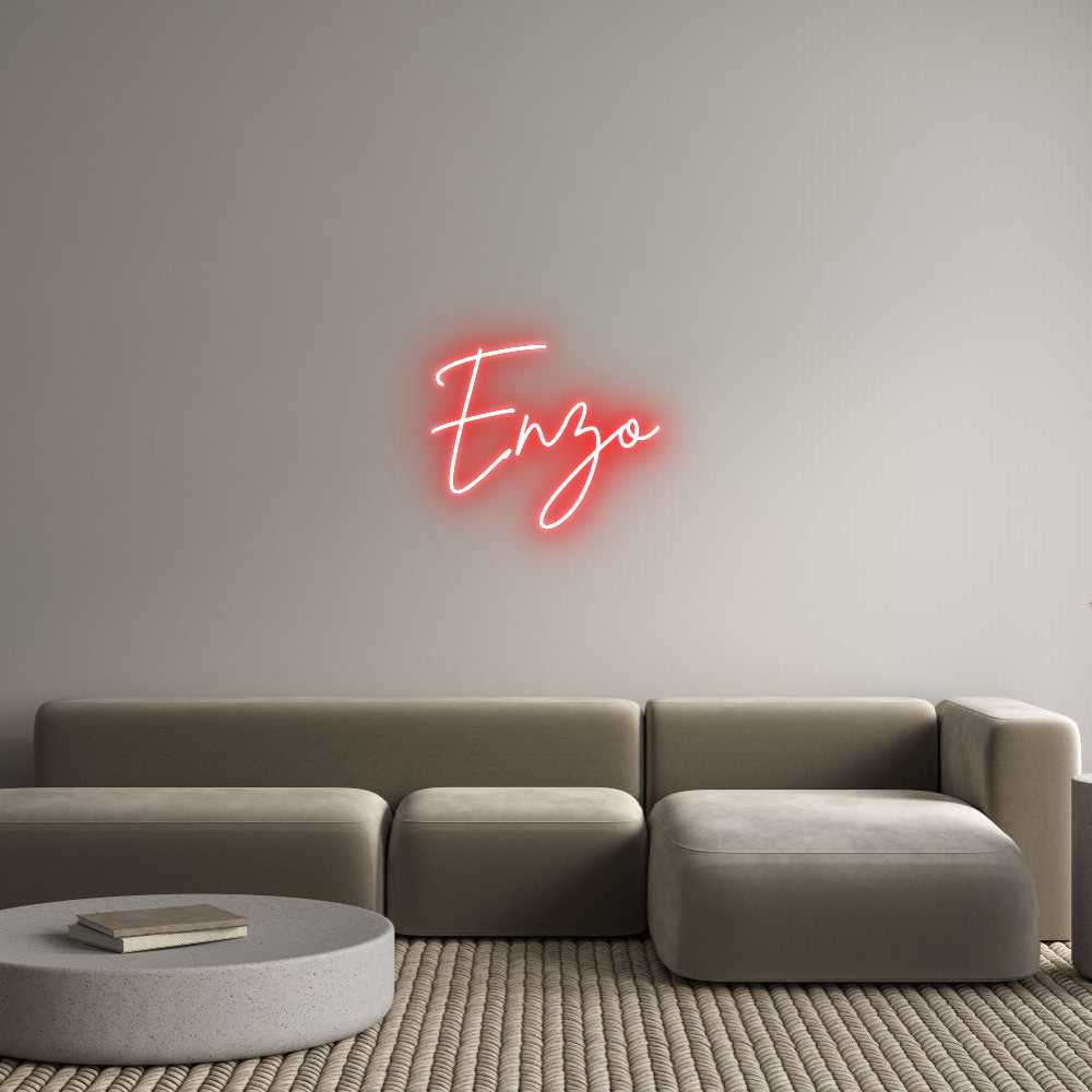 Custom Neon Sign Online Editor Enzo