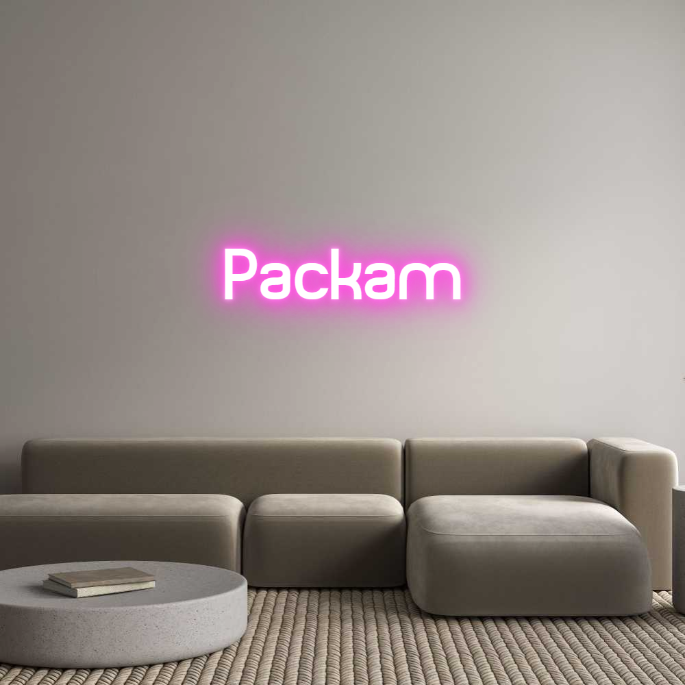 Custom Neon Sign Online Editor Packam