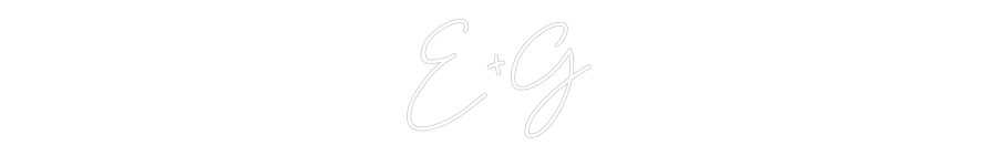 Custom Neon Sign Online Editor E+G