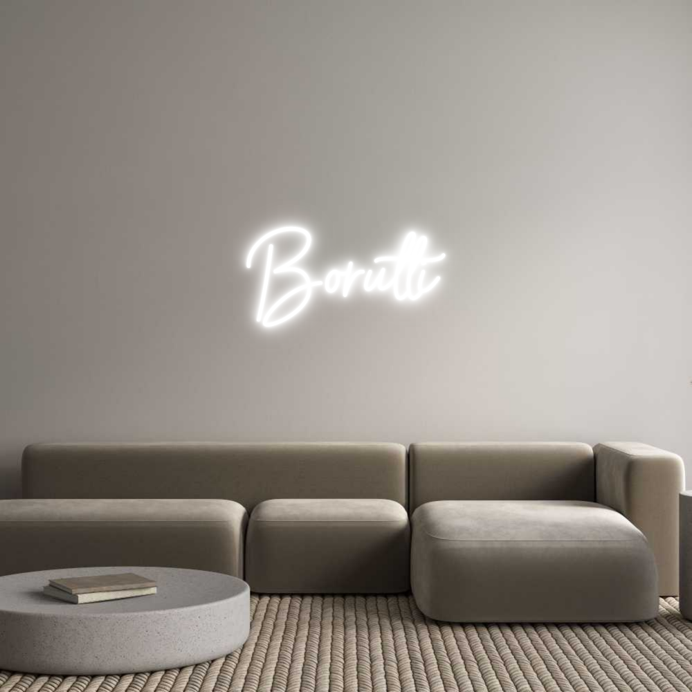 Custom Neon Sign Online Editor Borutti