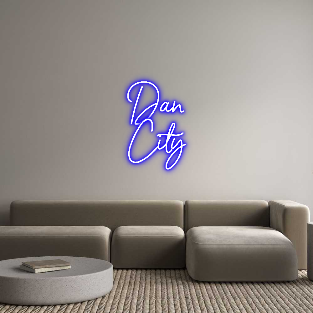 Custom Neon Sign Online Editor Dan
City