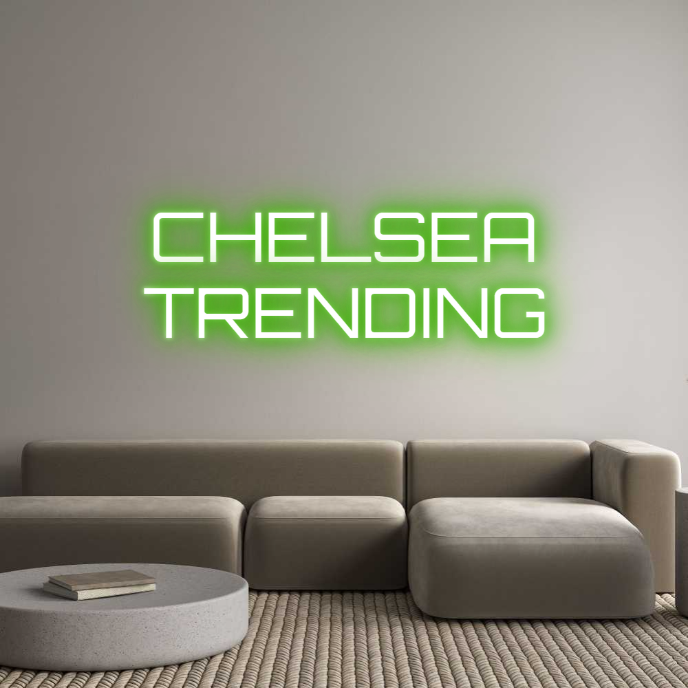 Custom Neon Sign Online Editor CHELSEA
TREN...