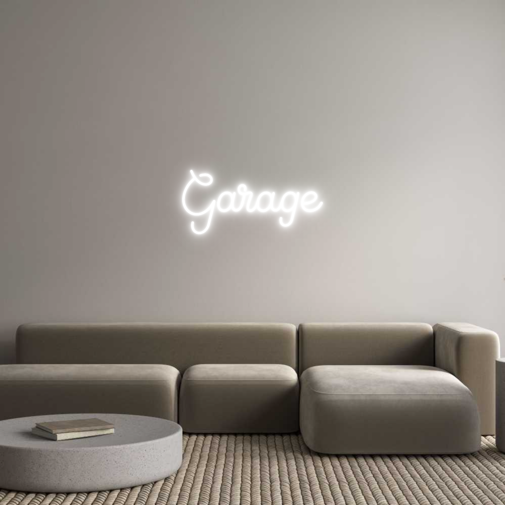 Custom Neon Sign Online Editor Garage