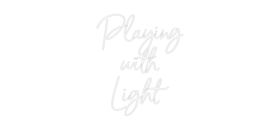 Custom Neon Sign Online Editor Playing
with...