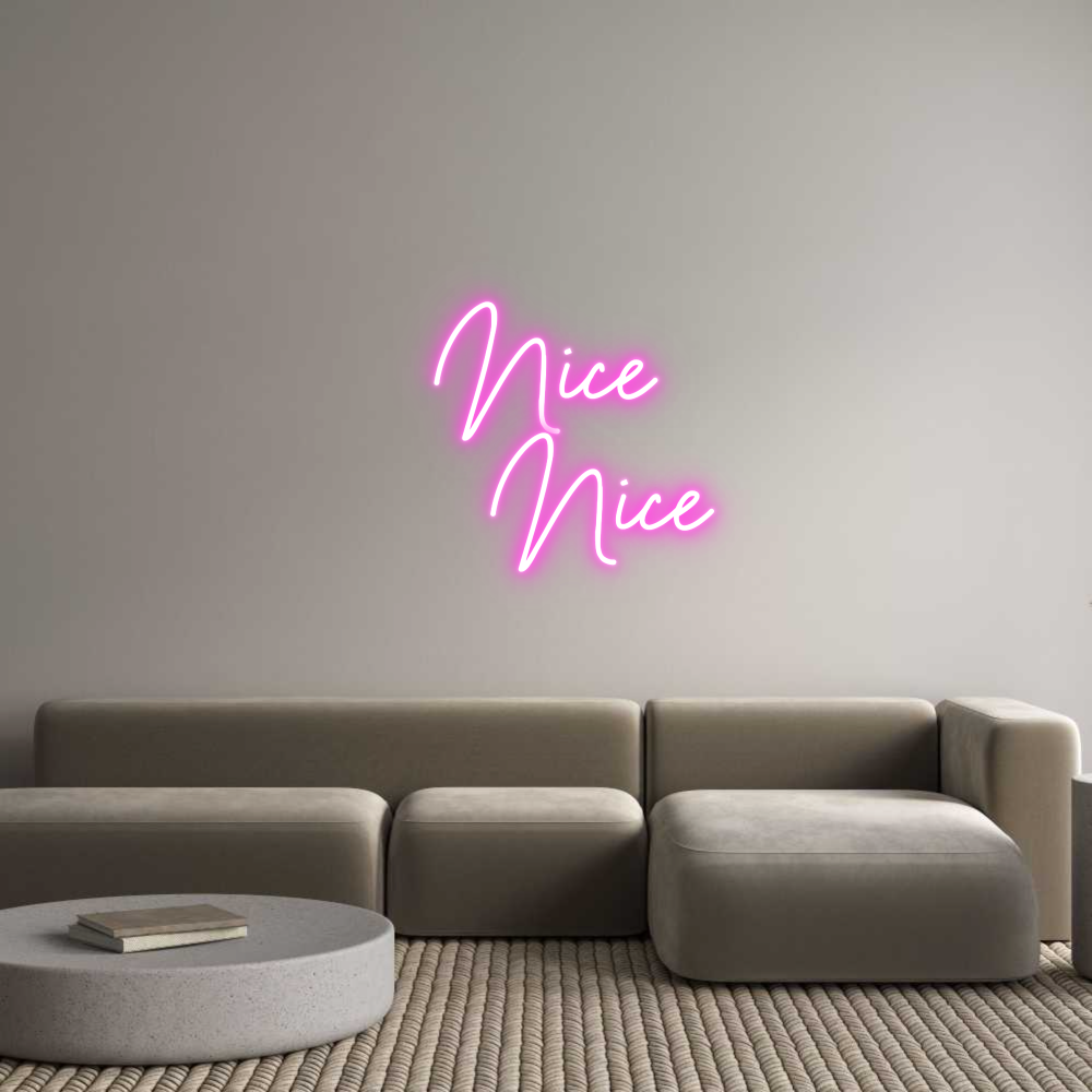 Custom Neon Sign Online Editor Nice
    Nice