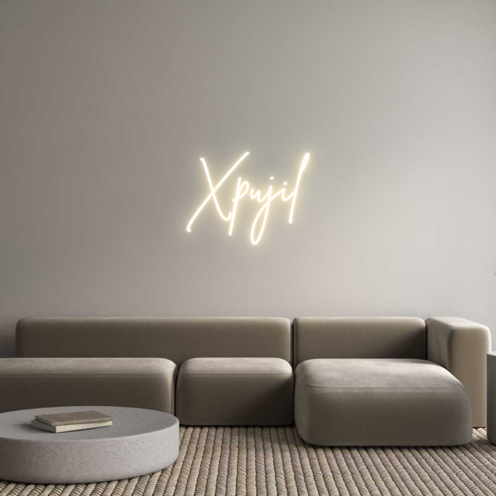 Custom Neon Sign Online Editor Xpujil