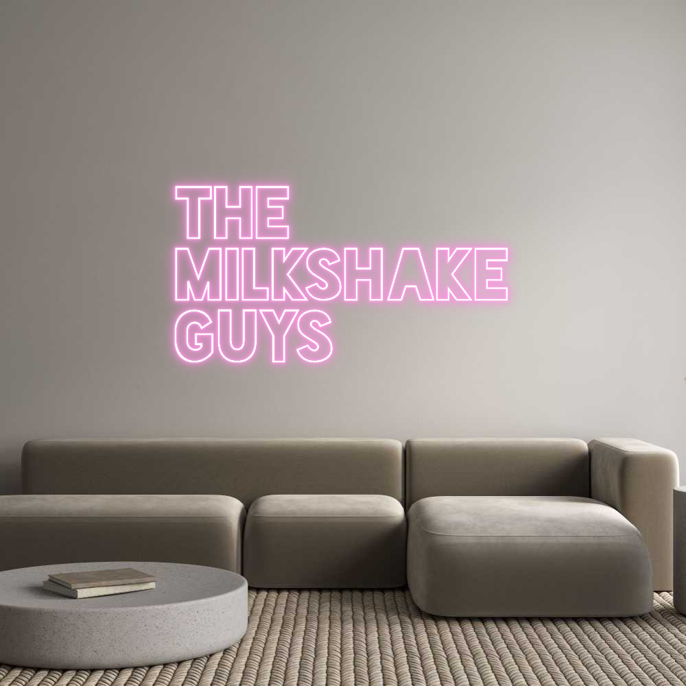 Custom Neon Sign Online Editor The
Milkshak...