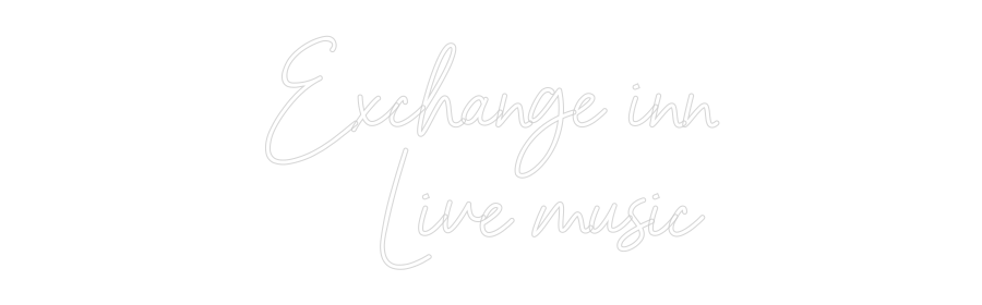 Custom Neon Sign Online Editor Exchange inn
...