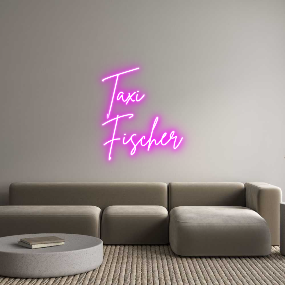 Custom Back Lit Neon Sign Online Editor Taxi
Fischer