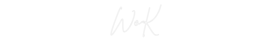 Custom Neon Sign Online Editor WoK