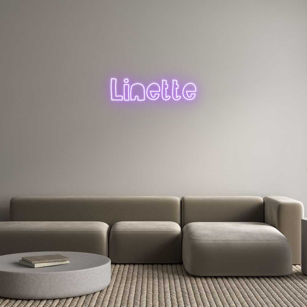 Custom Neon Sign Online Editor Linette