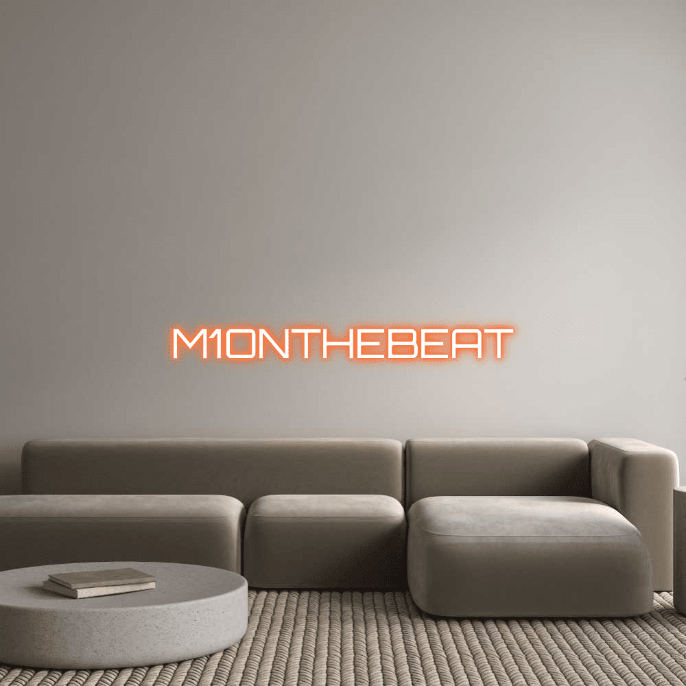 Custom Neon Sign Online Editor M1ONTHEBEAT - Planet Neon