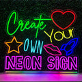 Sign neon personalizzato - Editor online - Made a Londra - Crea la tua luce neon a LED