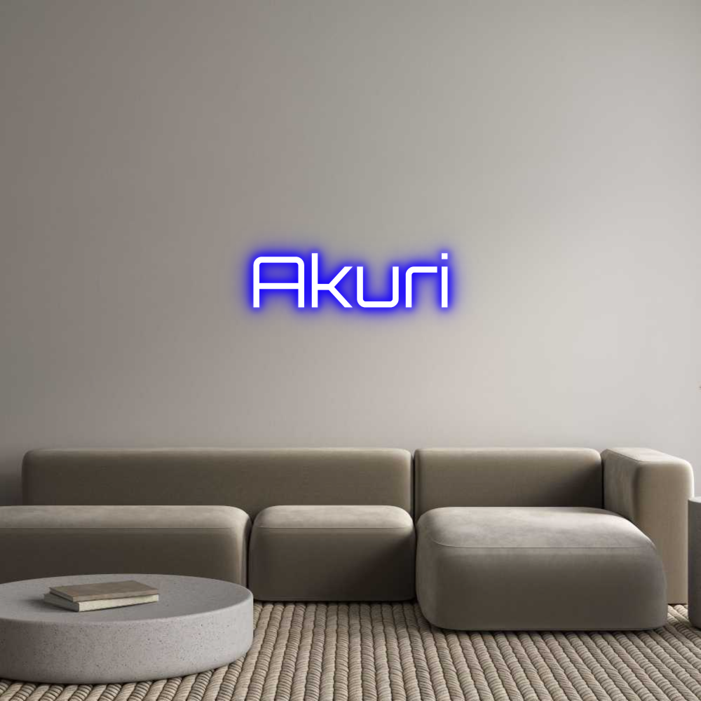 Custom Neon Sign Online Editor Akuri