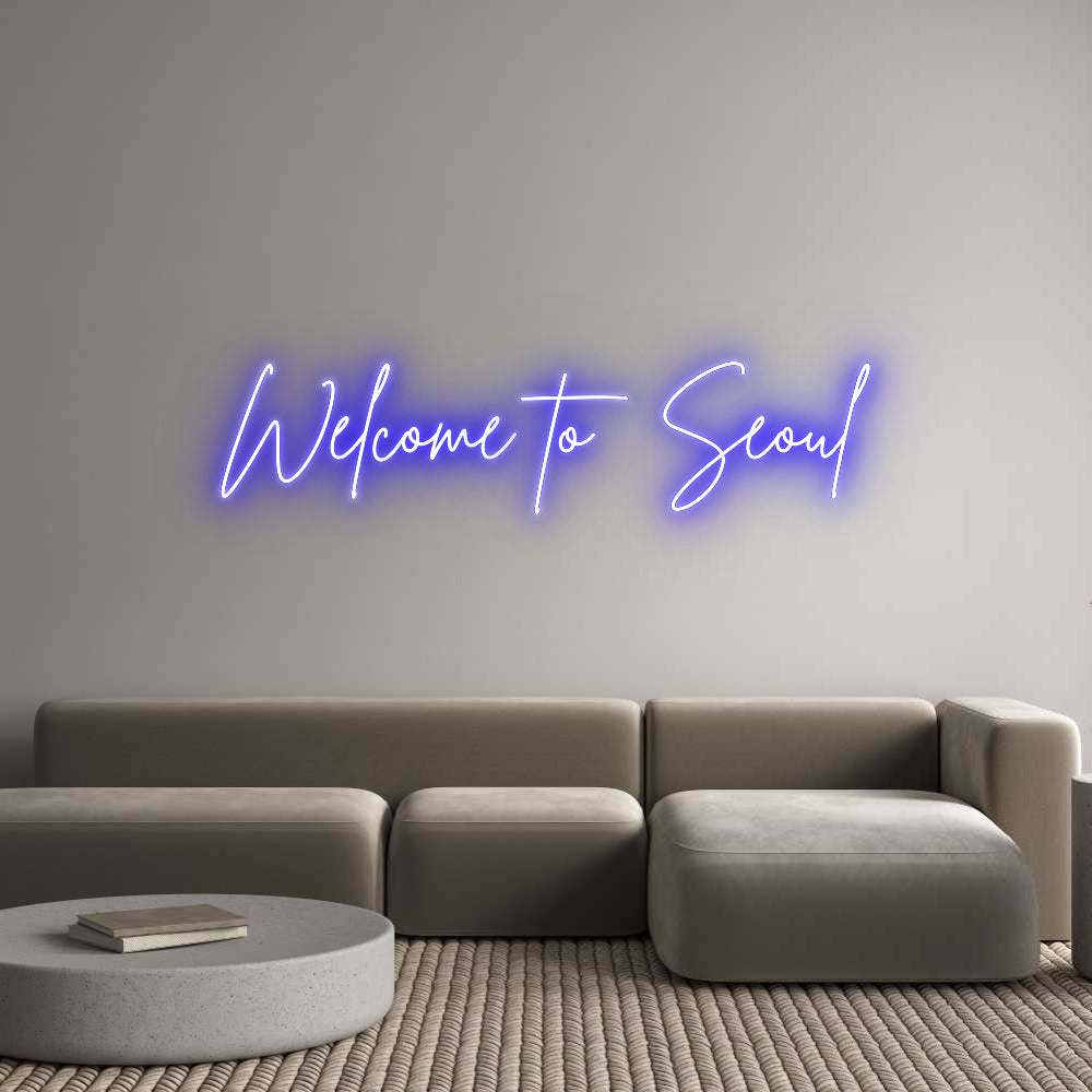 Custom Neon Sign Online Editor Welcome to Se...