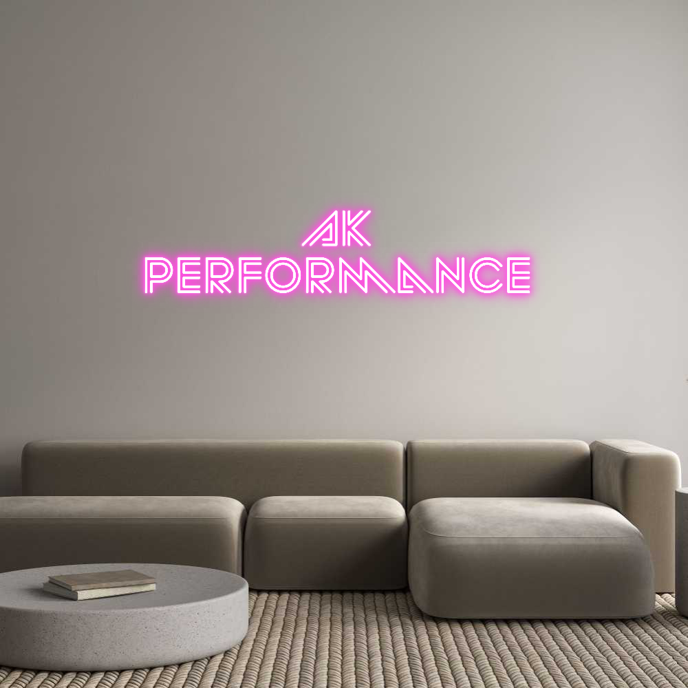 Custom Neon Sign Online Editor AK 
Performa...