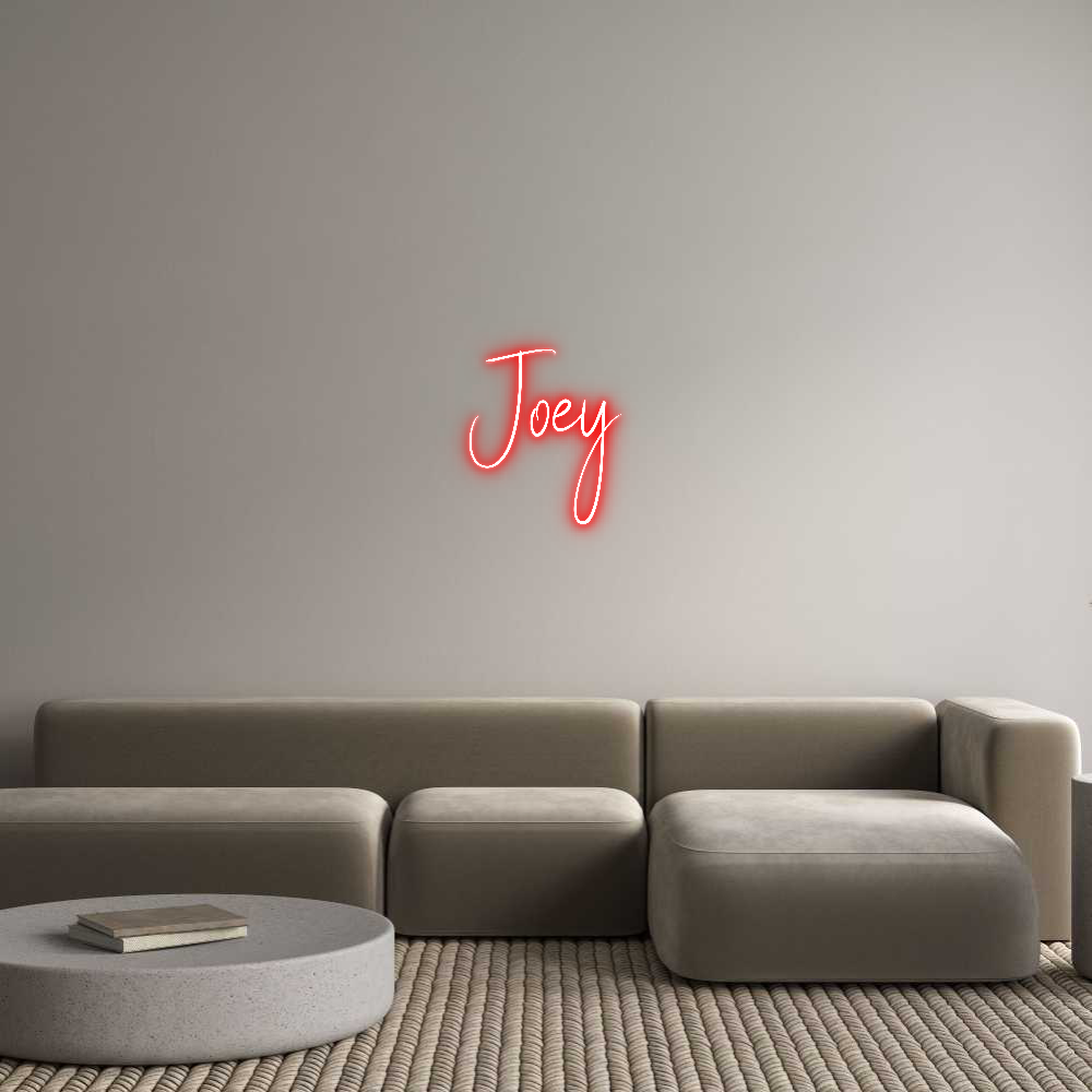 Custom Neon Sign Online Editor Joey