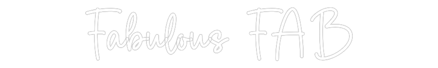 Custom Neon Sign Online Editor Fabulous FAB