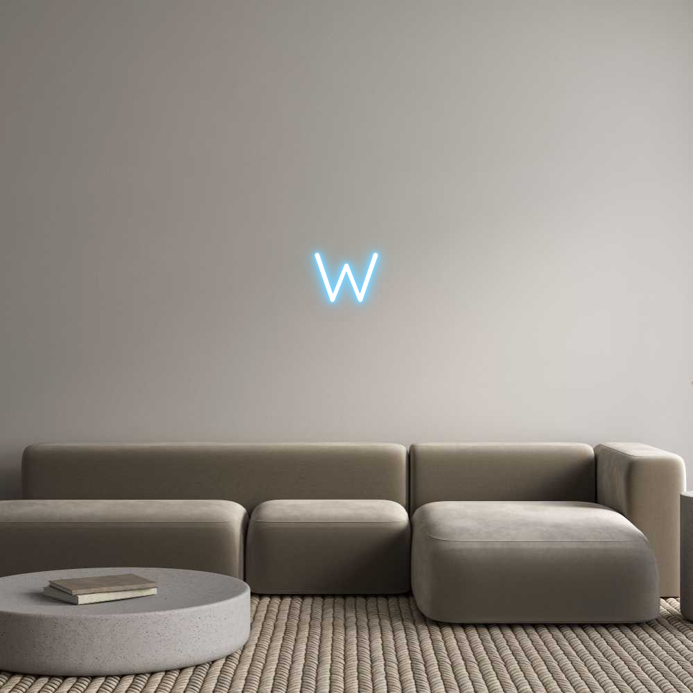 Custom Neon Sign Online Editor W