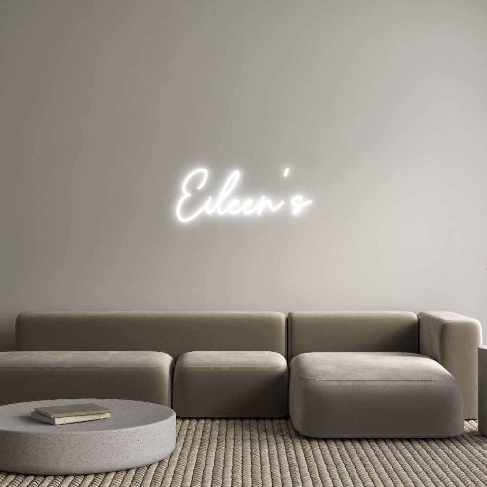 Custom Neon Sign Online Editor Eileen’s