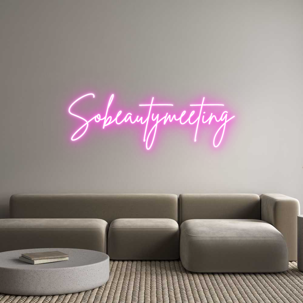 Custom Neon Sign Online Editor Sobeautymeeting