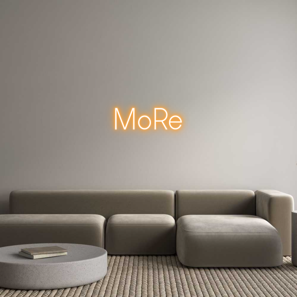 Custom Neon Sign Online Editor MoRe