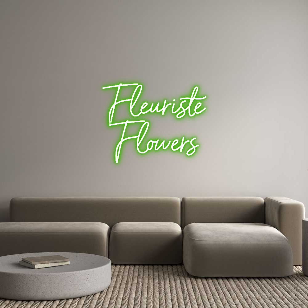 Custom Neon Sign Online Editor Fleuriste
Fl...