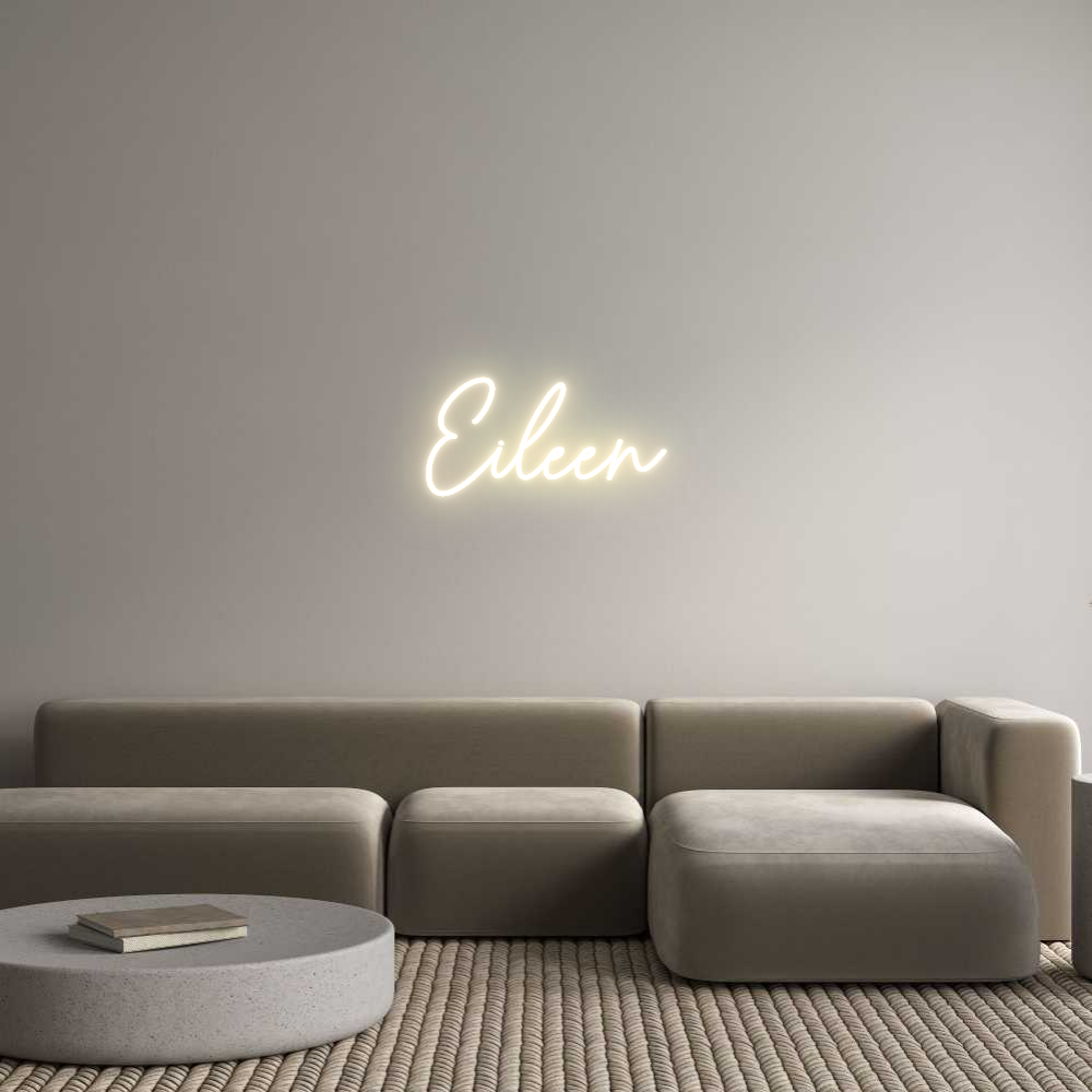 Custom Neon Sign Online Editor Eileen