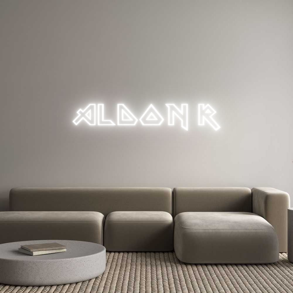 Custom Neon Sign Online Editor Aldon Rø