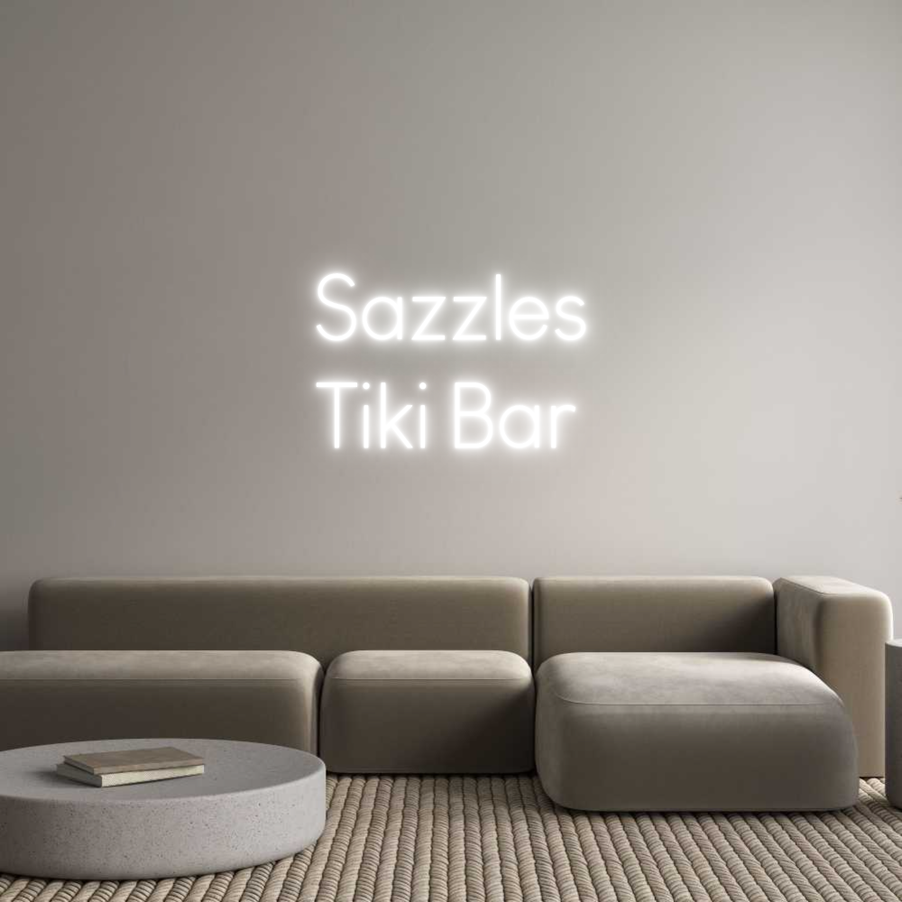 Custom Neon Sign Online Editor Sazzles
Tiki...