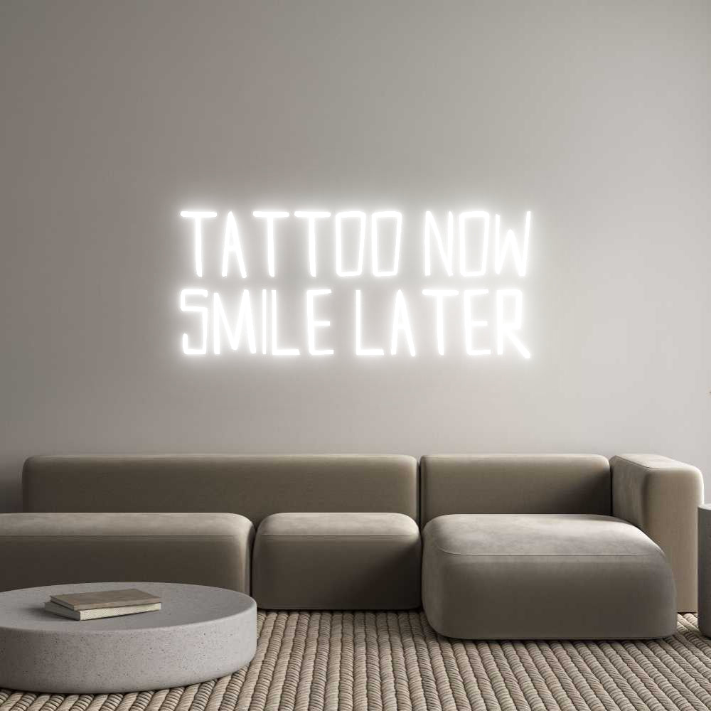 Custom Neon Sign Online Editor TATTOO now
S...